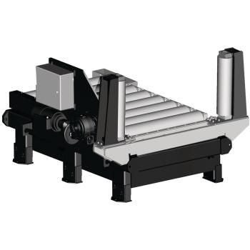 Metallkraft Zu-/Abfuhr-Rollenbahn  2000 x 800 mm schwer motorisch
