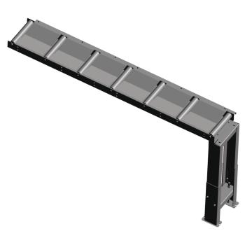 Metallkraft Rollenbahn  2000 x 290 mm