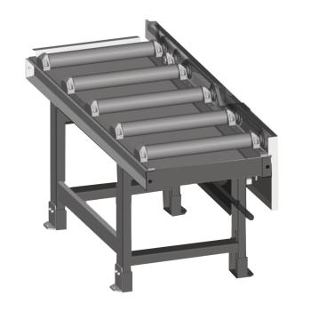 Metallkraft Rollenbahnverlängerung  2000 x 520 mm, motorisch, 2100 kg/m