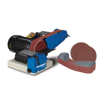 Metallkraft Kombinierte Band- und Tellerschleifmaschine  BTS 51 Aktions-Set