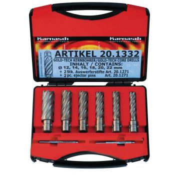 Metallkraft Kernbohrer-Set  GOLD-LINE 55