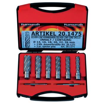 Metallkraft Kernbohrer-Set  SILVER-LINE 50 Weldon