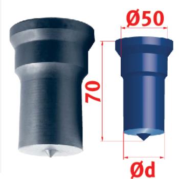 Metallkraft Rundstempel  Nr.4 Ø 44 mm