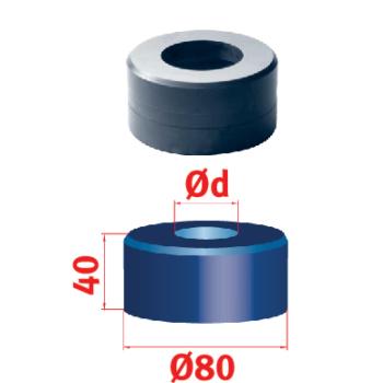 Metallkraft Rundmatrize  Nr.80 Ø 44,7 mm