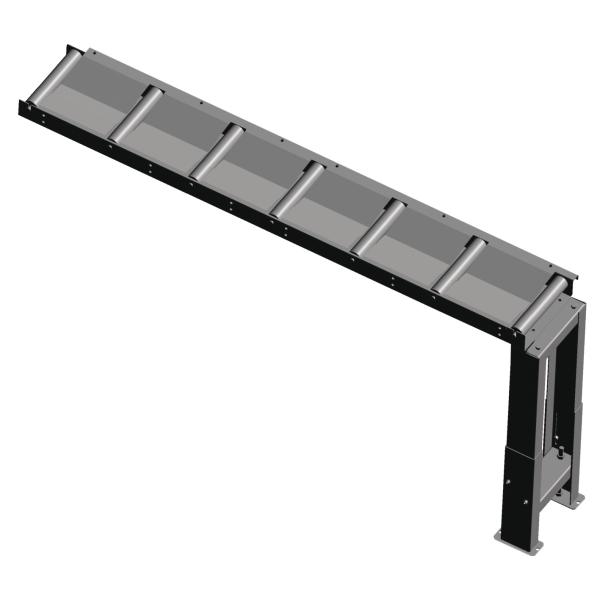 Metallkraft Rollenbahn  2000 x 290 mm
