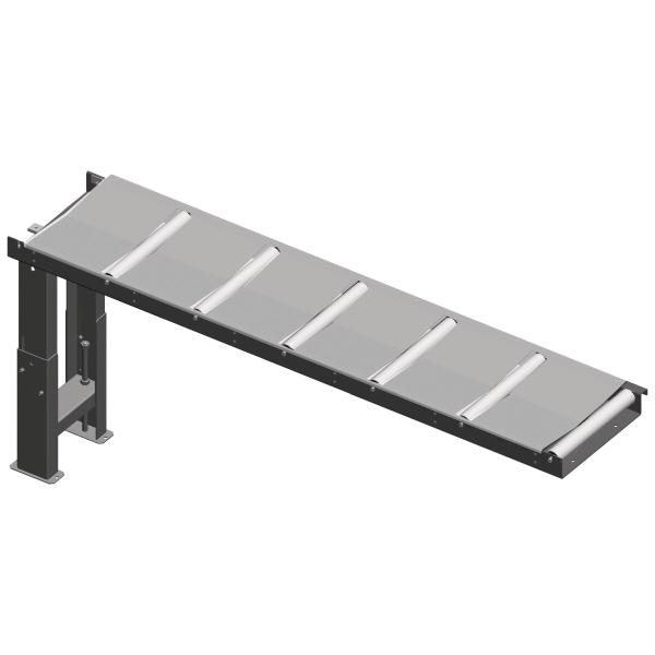 Metallkraft Rollenbahn  2000 x 390 mm, 350 kg/m