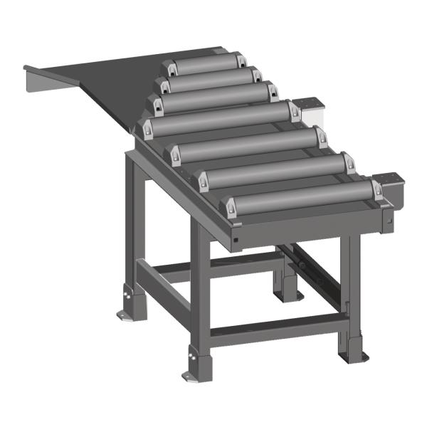 Metallkraft Abfuhrrollenbahn  für 60°-Schnitte
