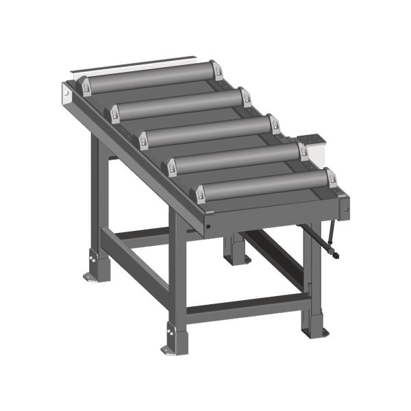 Metallkraft Rollenbahn  2000 x 600 mm, 2500 kg/m