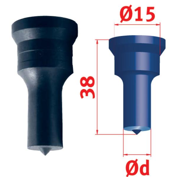Metallkraft Rundstempel Nr.1 Ø 11,0 mm