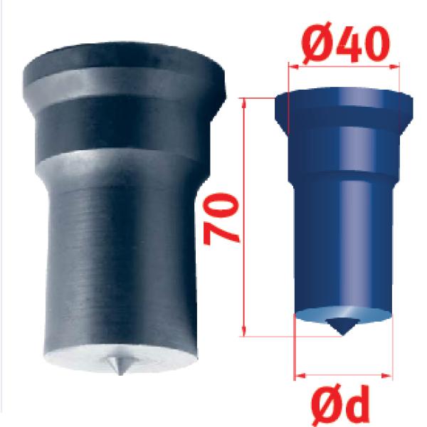 Metallkraft Rundstempel  Nr.3 Ø 33 mm