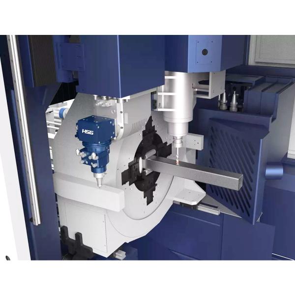 Metallkraft Rohr-Laserschneidanlagen mit Bohr- und Gewindeschneidfunktion  TP 65 SD 3kW